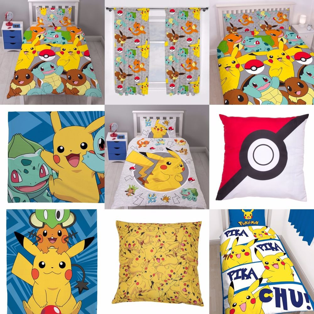 Best ideas about Pokemon Gift Ideas For Kids
. Save or Pin POKEMON KIDS BOYS GIRLS BEDROOMS Choose 1 or More Now.