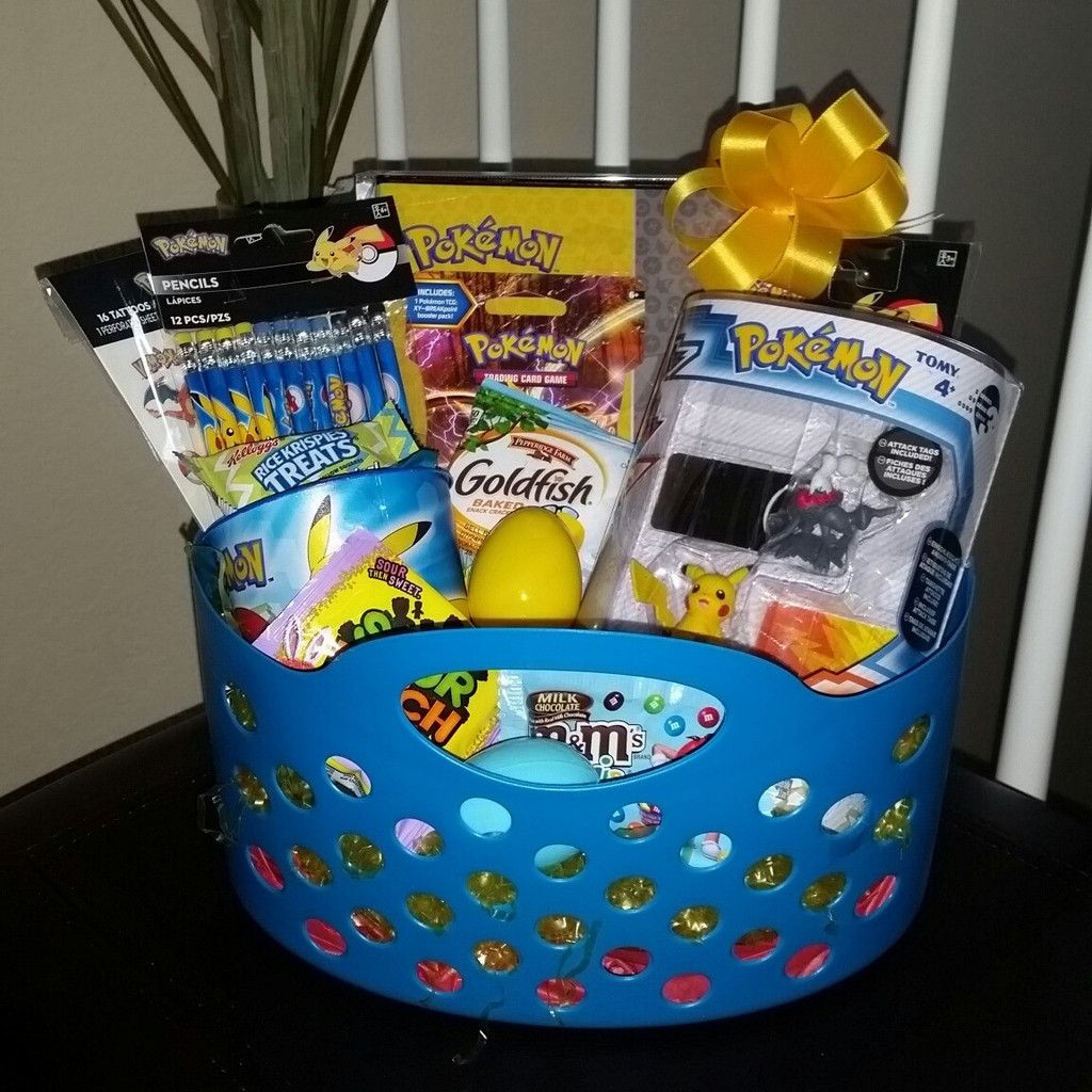 Best ideas about Pokemon Gift Ideas For Kids
. Save or Pin Pokemon Pre Filled Easter Basket Gift Pokemon Now.