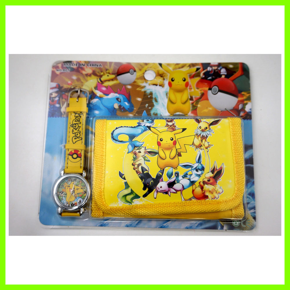 Best ideas about Pokemon Gift Ideas For Kids
. Save or Pin Pokemon Pikachu Children s Kids Girls Wrist Watch Wallet Now.