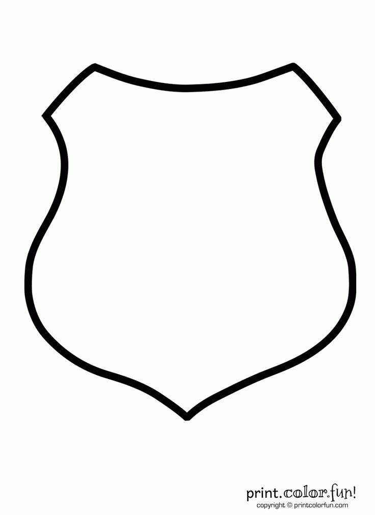 Best ideas about Police Badge Printable Coloring Pages
. Save or Pin Police Badge Coloring Clipart Best Sketch Coloring Page Now.