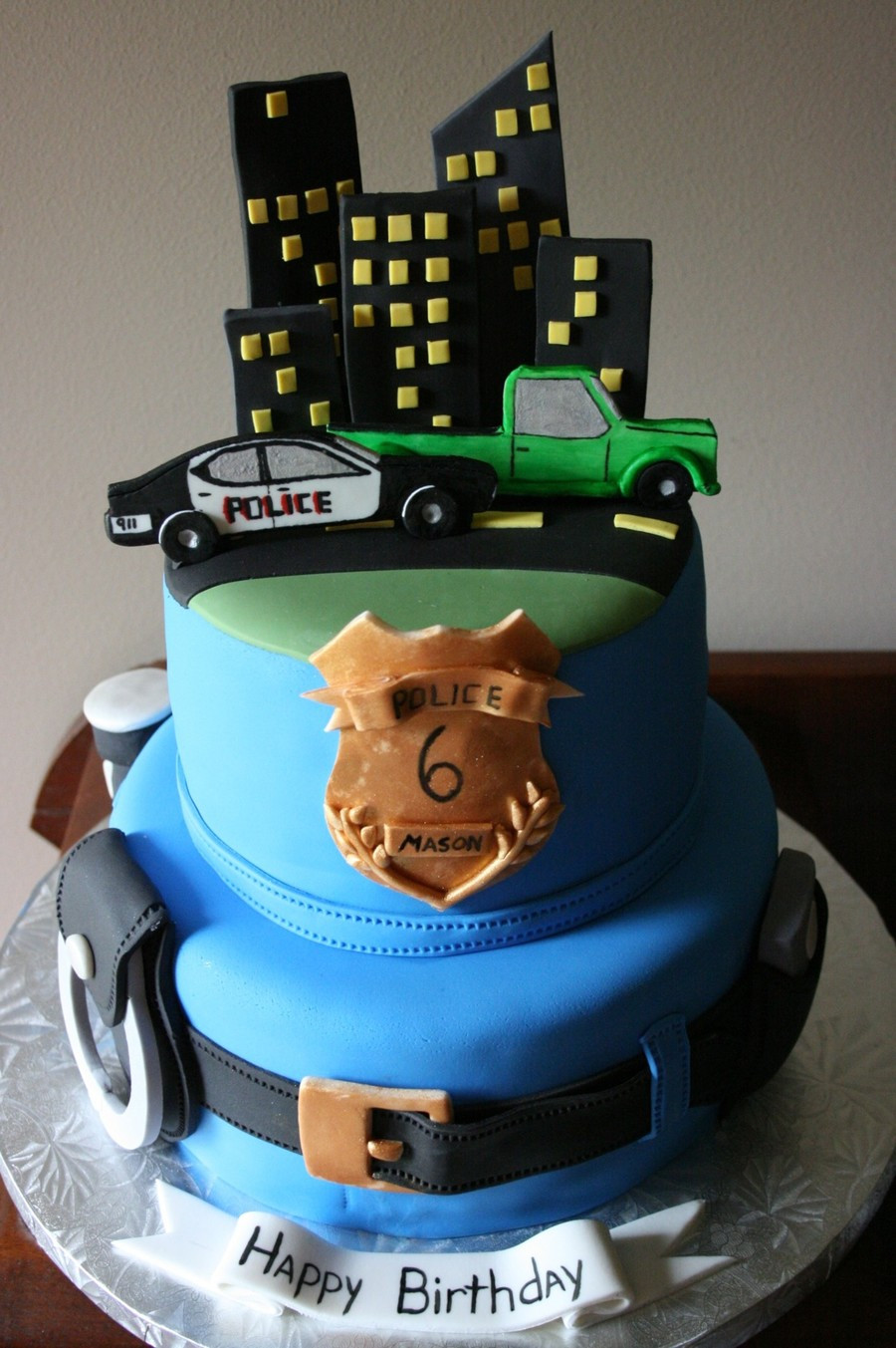 Best ideas about Police Birthday Cake
. Save or Pin Police ficer Cake CakeCentral Now.