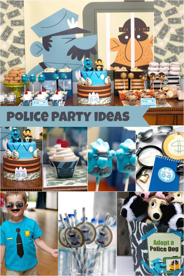 Best ideas about Police Birthday Party
. Save or Pin Cupcake With Character The Heist Police Birthday Party Now.