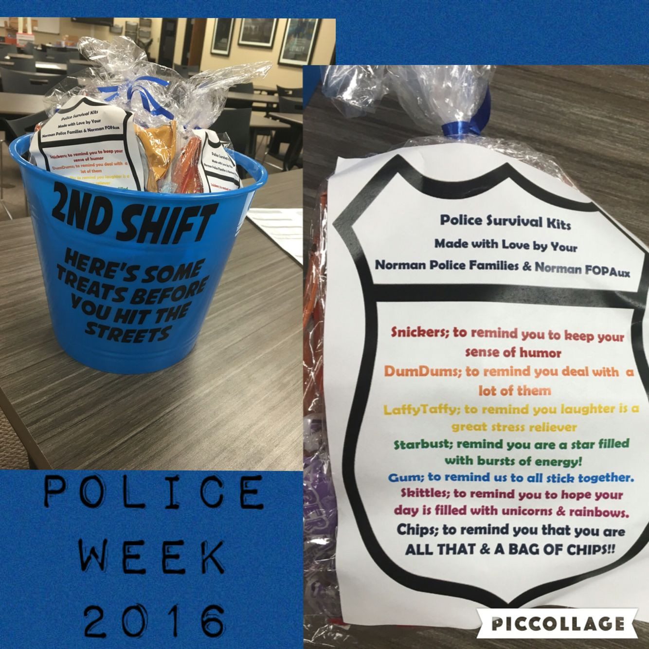 Best ideas about Police Gift Ideas
. Save or Pin Police Survival Kits police Week ideas Thank a Police Now.