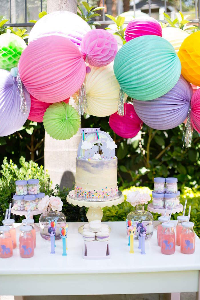 Best ideas about Ponies Birthday Party
. Save or Pin Kara s Party Ideas My Little Pony 5th Birthday Party Now.