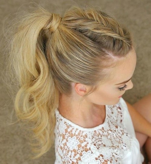 Best ideas about Ponytail Prom Hairstyles
. Save or Pin 35 Super Simple Messy Ponytail Hairstyles Now.