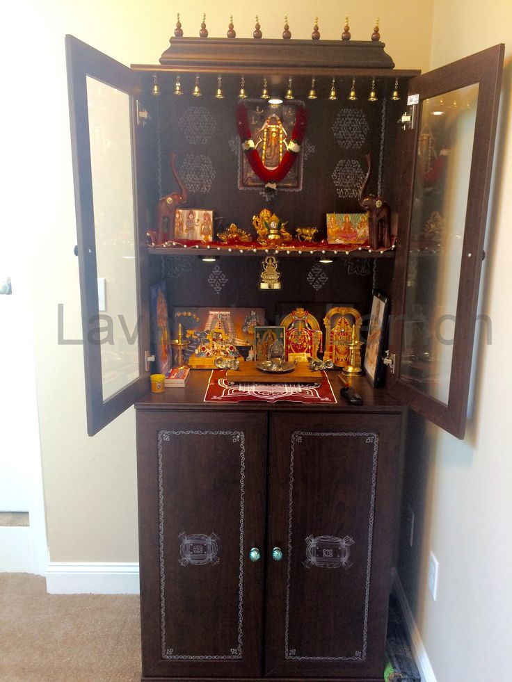 Best ideas about Pooja Mandir DIY
. Save or Pin IKEA Shelf – Home Mandir Now.