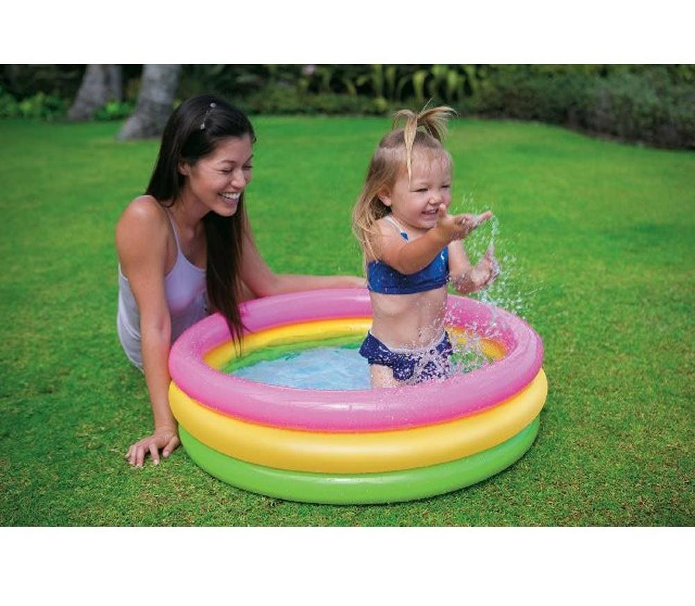 Best ideas about Pool For Baby
. Save or Pin Intex 2 Ft Sunset Glow Baby Pool Multicolor Now.