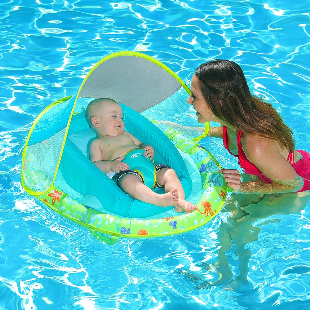 Best ideas about Pool For Baby
. Save or Pin Swimways Infant Baby Spring Float with Sun Canopy Now.