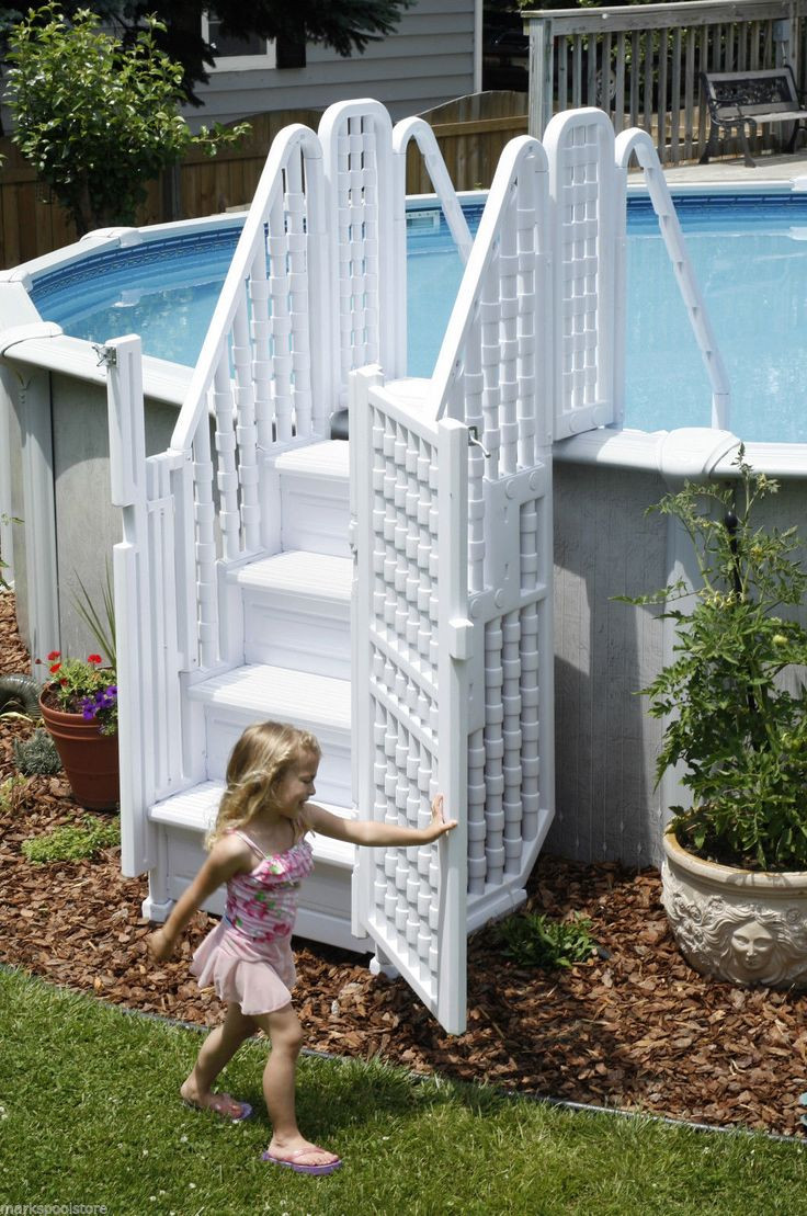 Best ideas about Pool Stairs Above Ground
. Save or Pin 25 best ideas about ground pool ladders on Now.