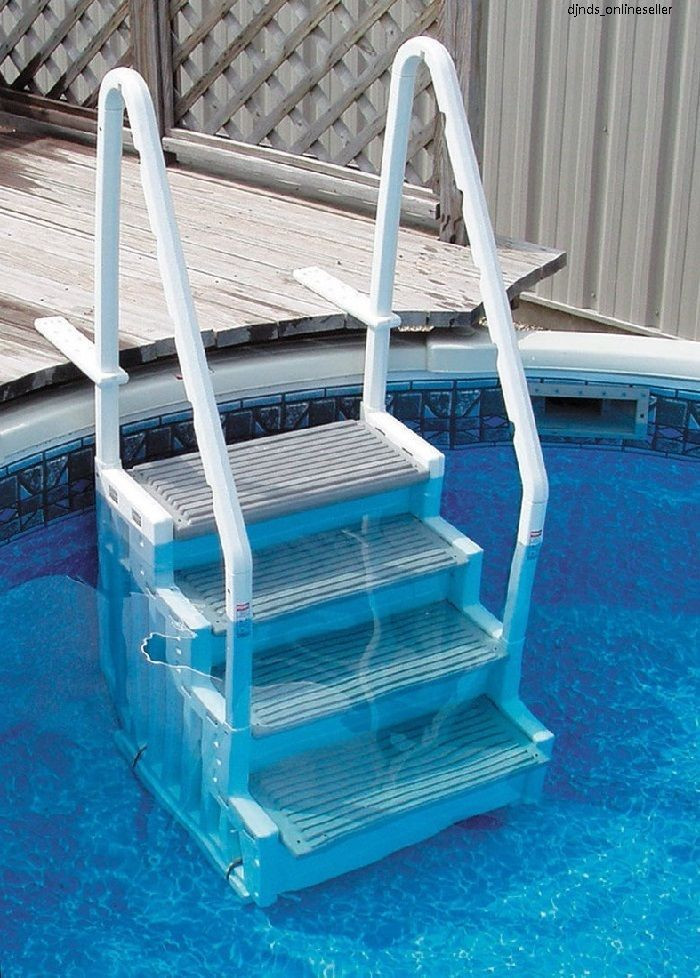 Best ideas about Pool Stairs Above Ground
. Save or Pin Best 25 ground pool ladders ideas on Pinterest Now.