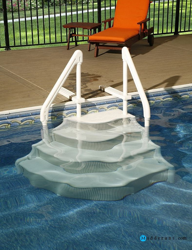 Best ideas about Pool Stairs Above Ground
. Save or Pin Swimming Pool Swimming Pool Ladders For Ground Pools Now.