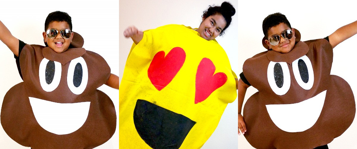 Best ideas about Poop Emoji Costume DIY
. Save or Pin TWO No Sew DIY Emoji Costumes for Under $25 JPHalloween Now.