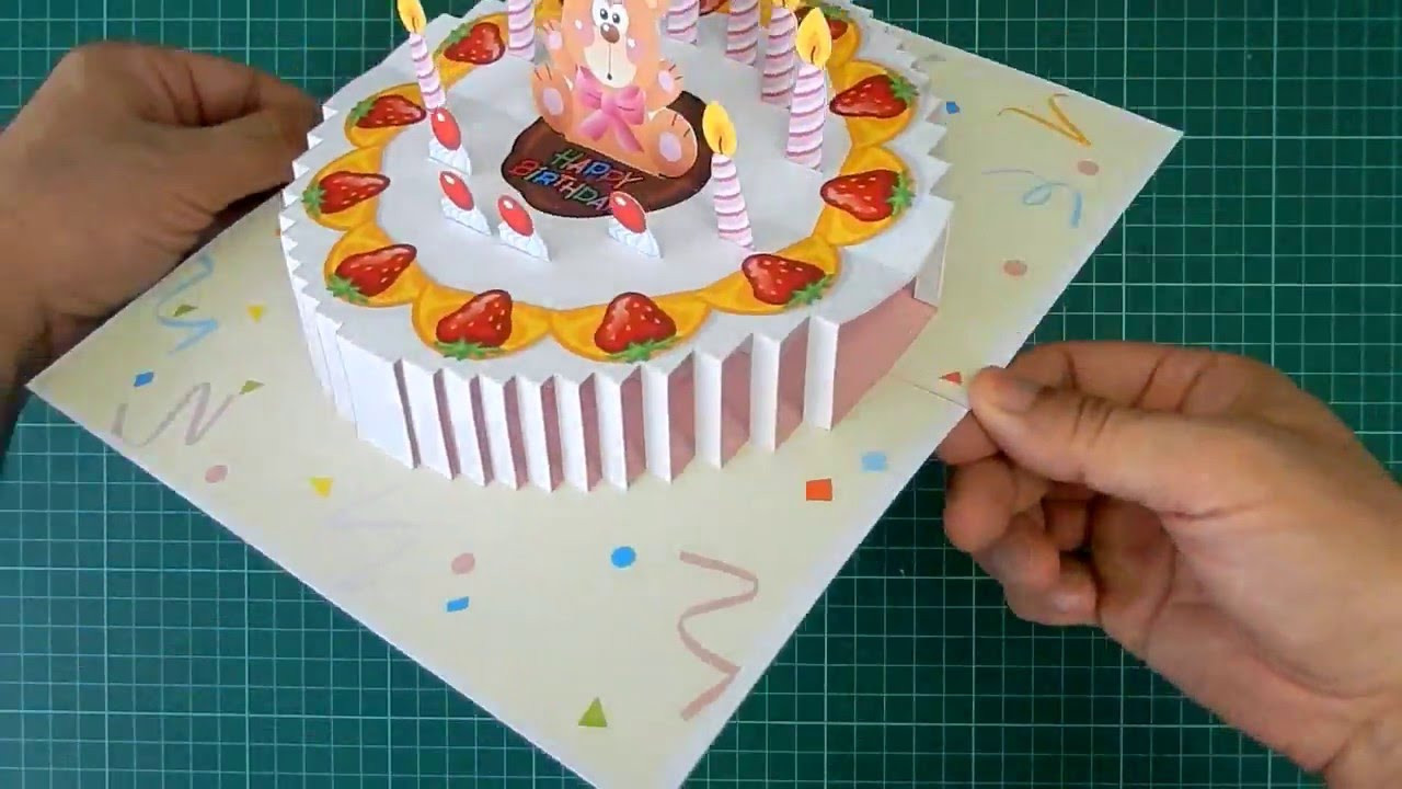 Best ideas about Pop Up Birthday Card
. Save or Pin Birthday Cake Pop Up Card Tutorial Now.