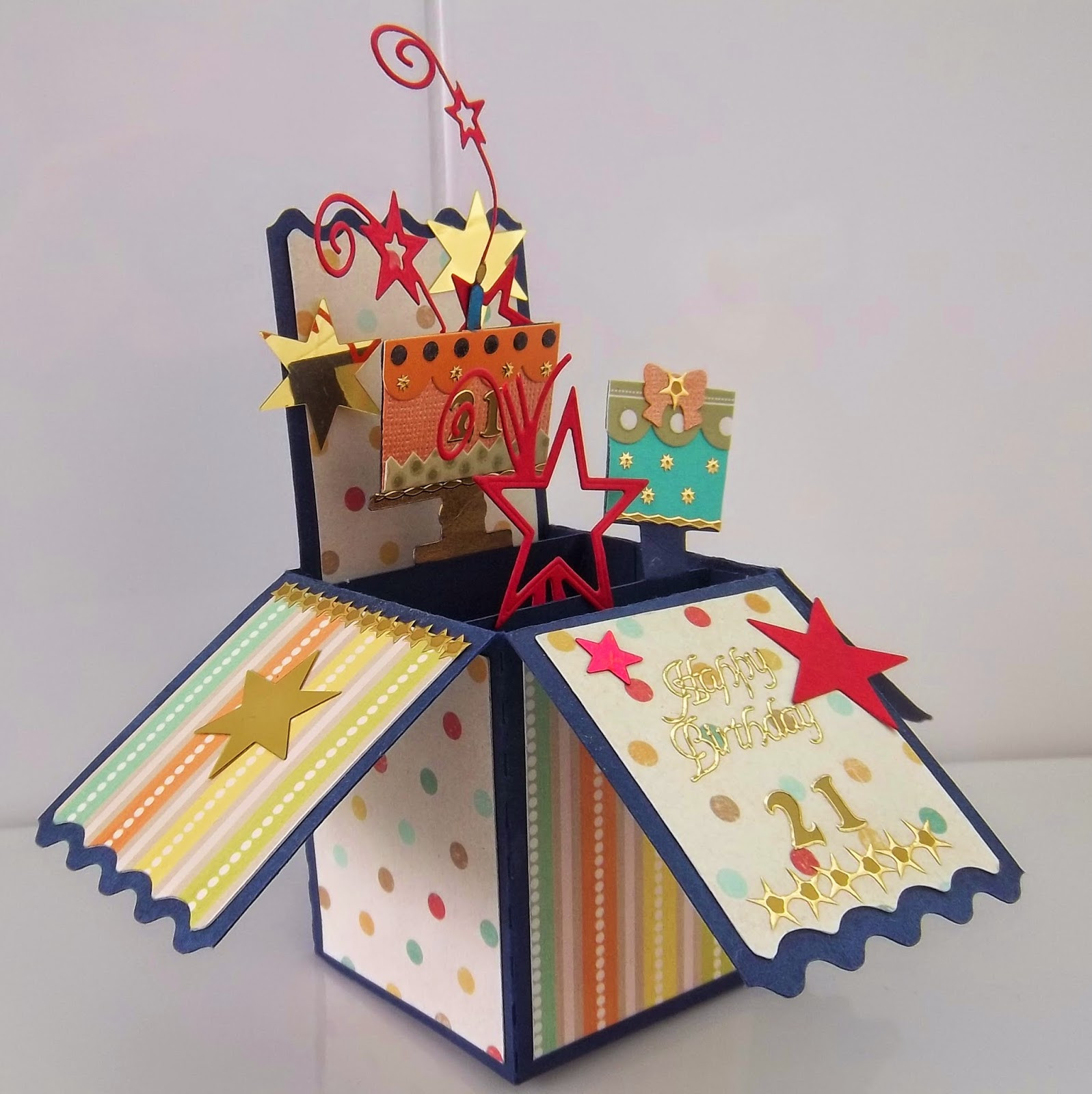 Best ideas about Pop Up Birthday Card
. Save or Pin cute critter cards pop up box card "21st Birthday Now.