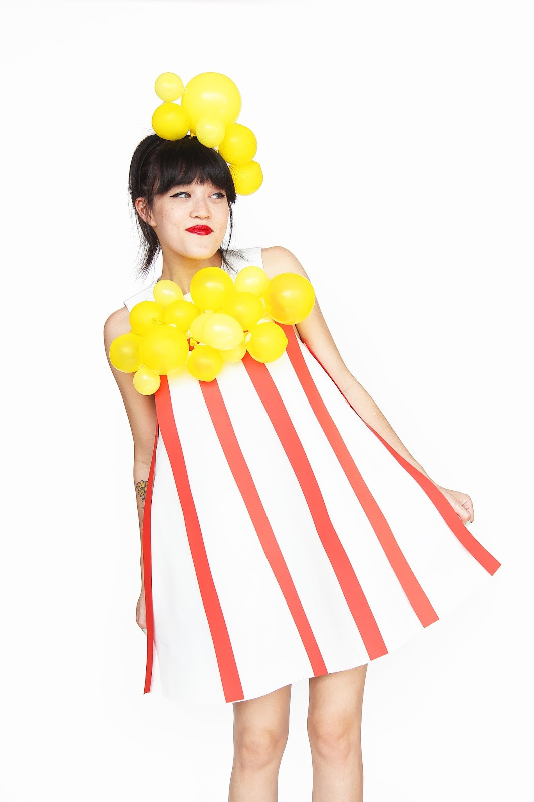 Best ideas about Popcorn Costume DIY
. Save or Pin DIY Popcorn Halloween Costume Now.