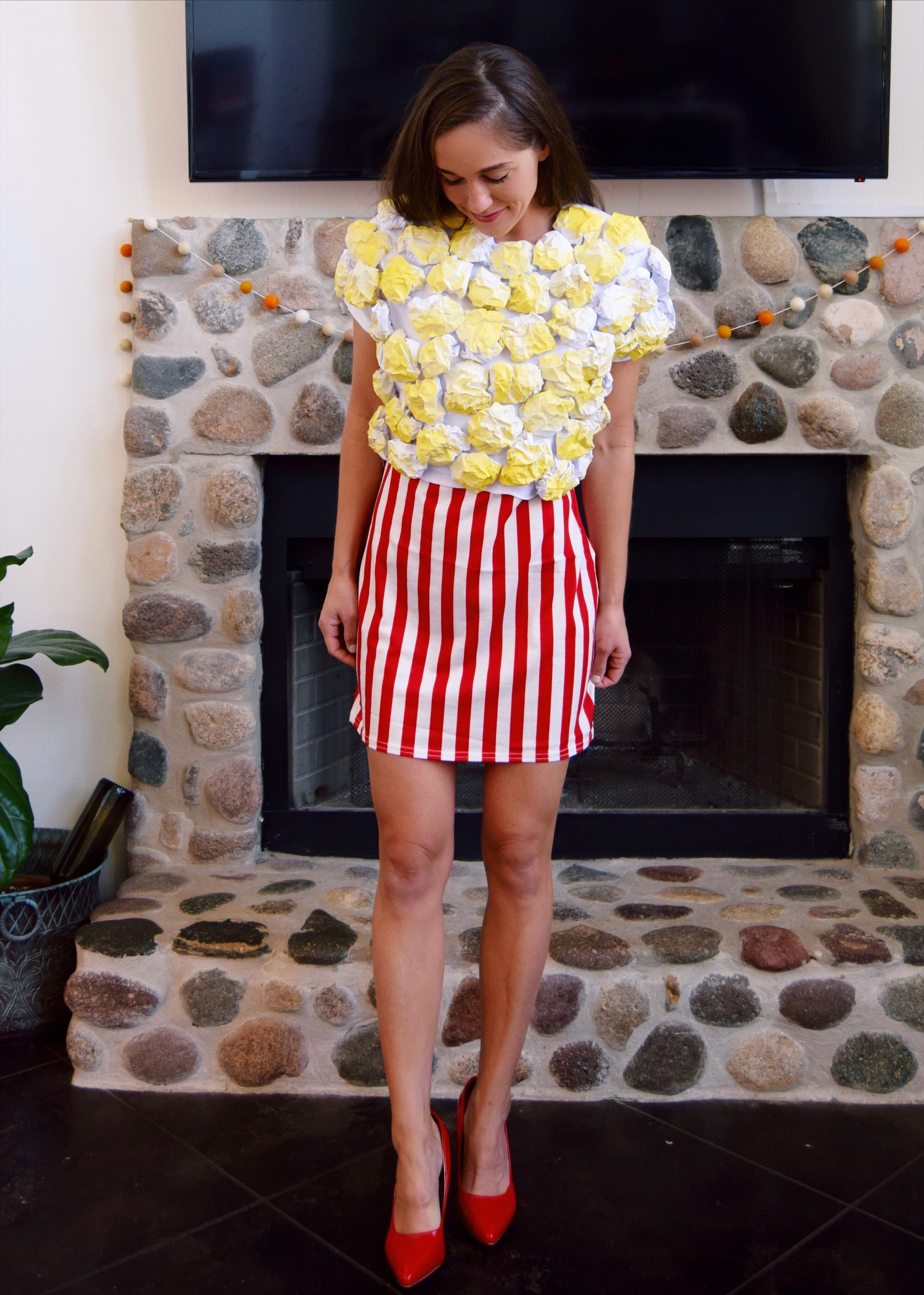 Best ideas about Popcorn Costume DIY
. Save or Pin DIY Popcorn Costume Now.