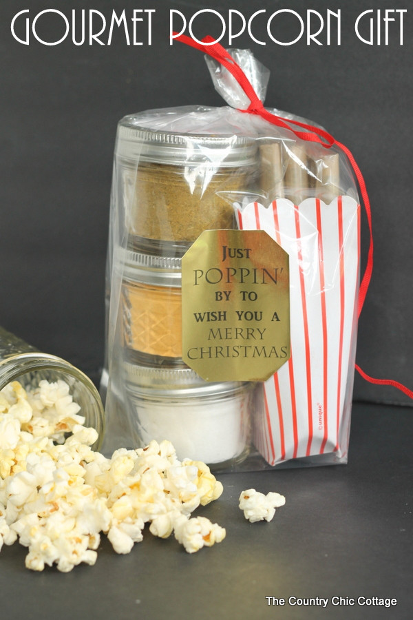 Best ideas about Popcorn Gift Ideas
. Save or Pin Gourmet Popcorn Gift in a Jar The Country Chic Cottage Now.