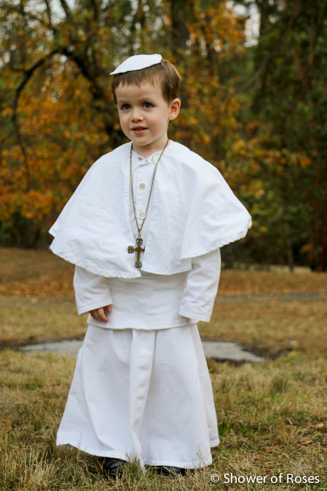 Best ideas about Pope Costume DIY
. Save or Pin Shower of Roses Celebrating the Saints Our 2015 Costumes Now.