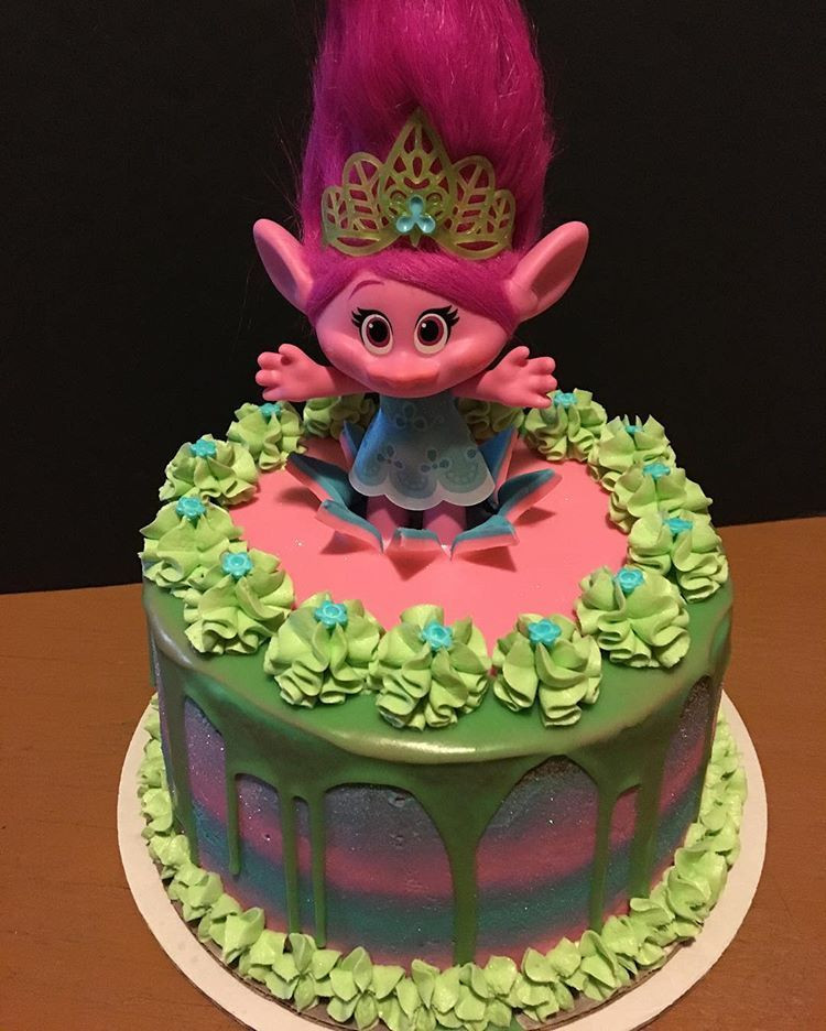 Best ideas about Poppy Birthday Cake
. Save or Pin Troll Cake poppy troll trolls trollscake dripcakes Now.