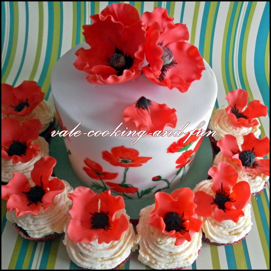 Best ideas about Poppy Birthday Cake
. Save or Pin Poppy Cake And Cupcakes CakeCentral Now.