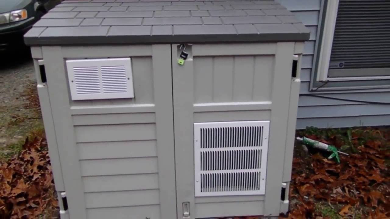 Best ideas about Portable Generator Enclosure DIY
. Save or Pin Suncast Generator Shed Homemade Now.