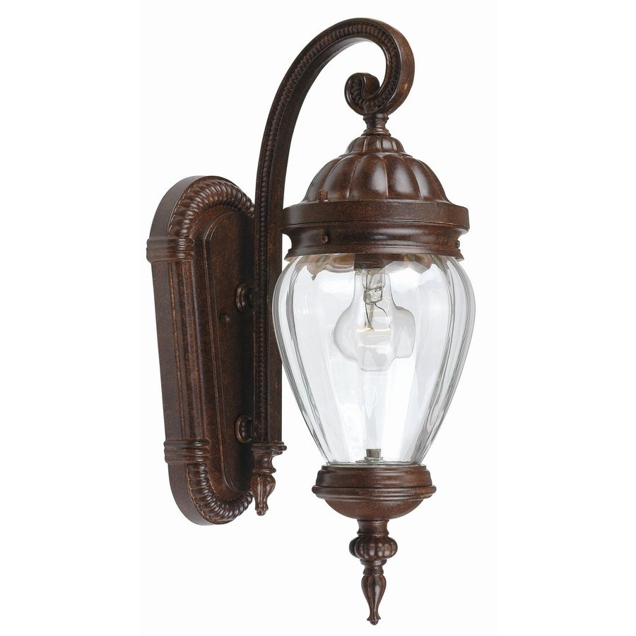 Best ideas about Portfolio Landscape Lights
. Save or Pin Portfolio Antique Rust Outdoor Wall Light Now.