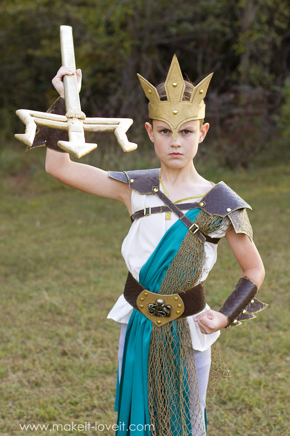 Best ideas about Poseidon Costume DIY
. Save or Pin DIY Greek God Costume POSEIDON Now.