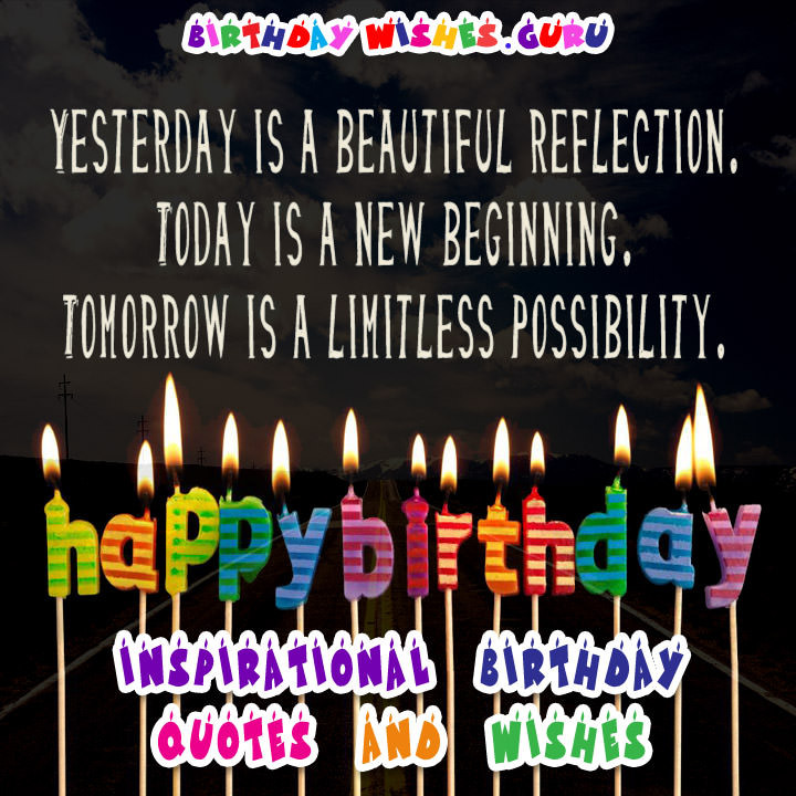 Best ideas about Positive Birthday Quotes
. Save or Pin Inspirational Birthday Quotes and Wishes Now.