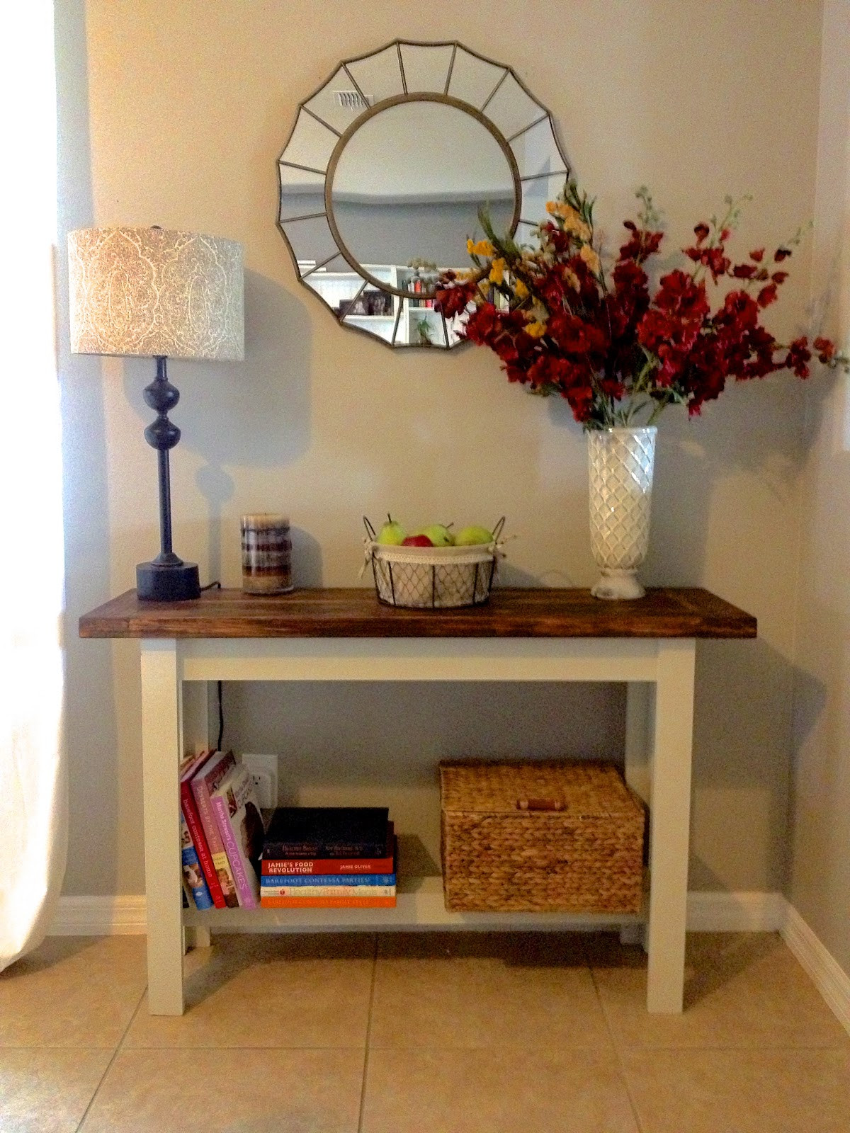 Best ideas about Pottery Barn Sofa Tables
. Save or Pin Building the Hyde Pottery Barn console table Overthrow Now.