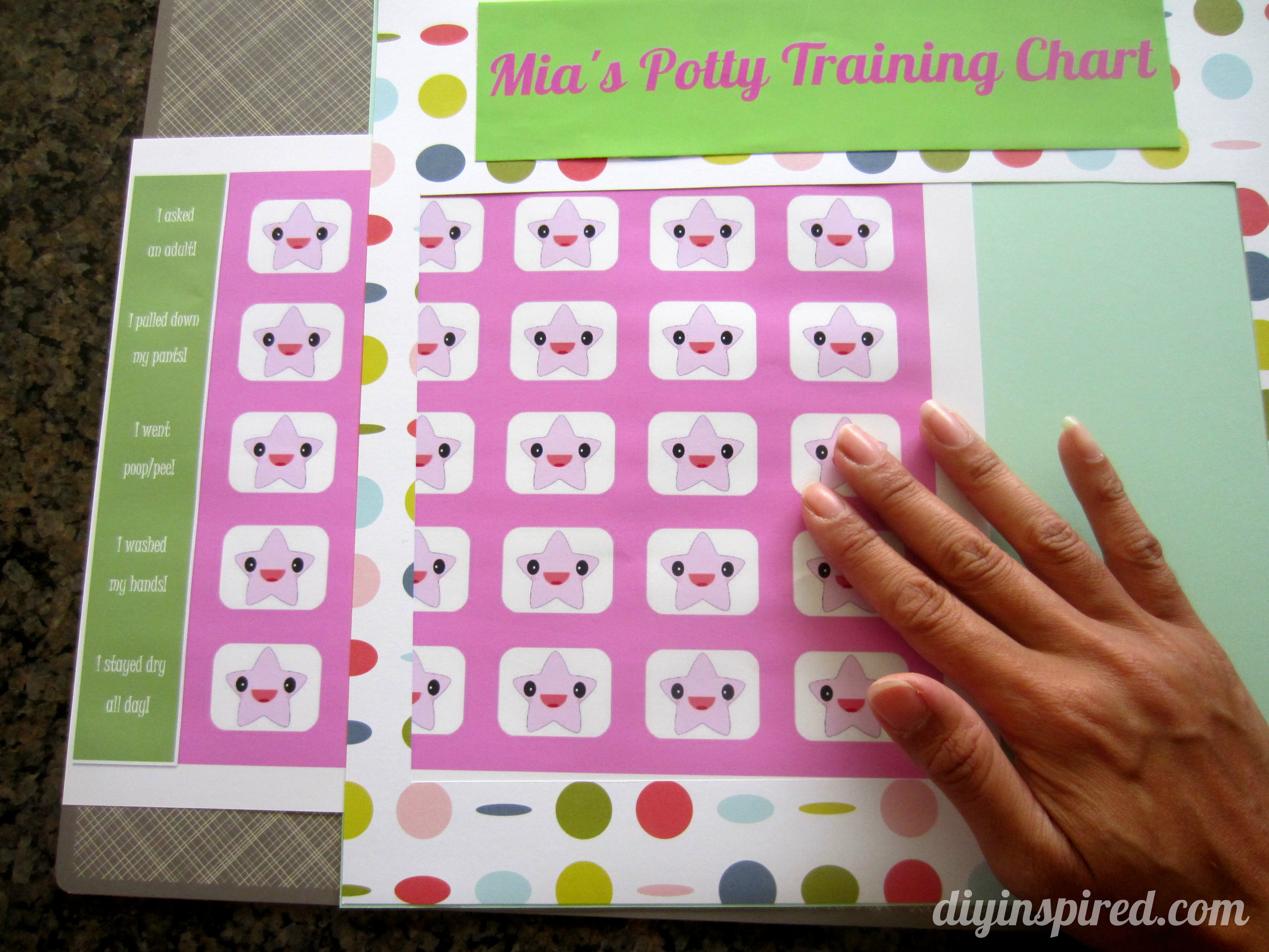 Best ideas about Potty Chart DIY
. Save or Pin Potty Training Chart with Free Printable DIY Inspired Now.