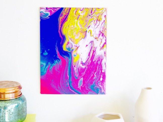 Best ideas about Pour Painting DIY
. Save or Pin Dirty Pour Painting Is a Thing and It s Cool & Easy AF Now.