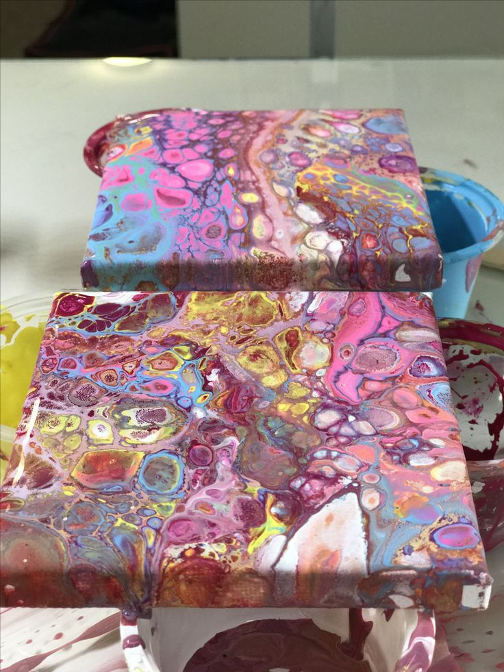 Best ideas about Pour Painting DIY
. Save or Pin Lily DuVeau s double Acrylic dirty flip cup Pour with Now.