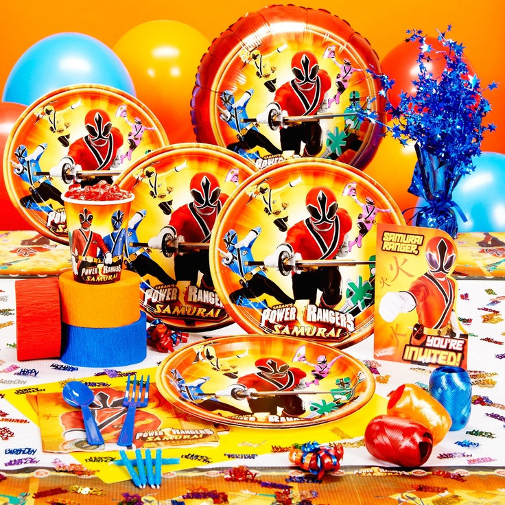 Best ideas about Power Ranger Birthday Decorations
. Save or Pin 11 best Power Rangers Samurai Party Ideas images on Now.