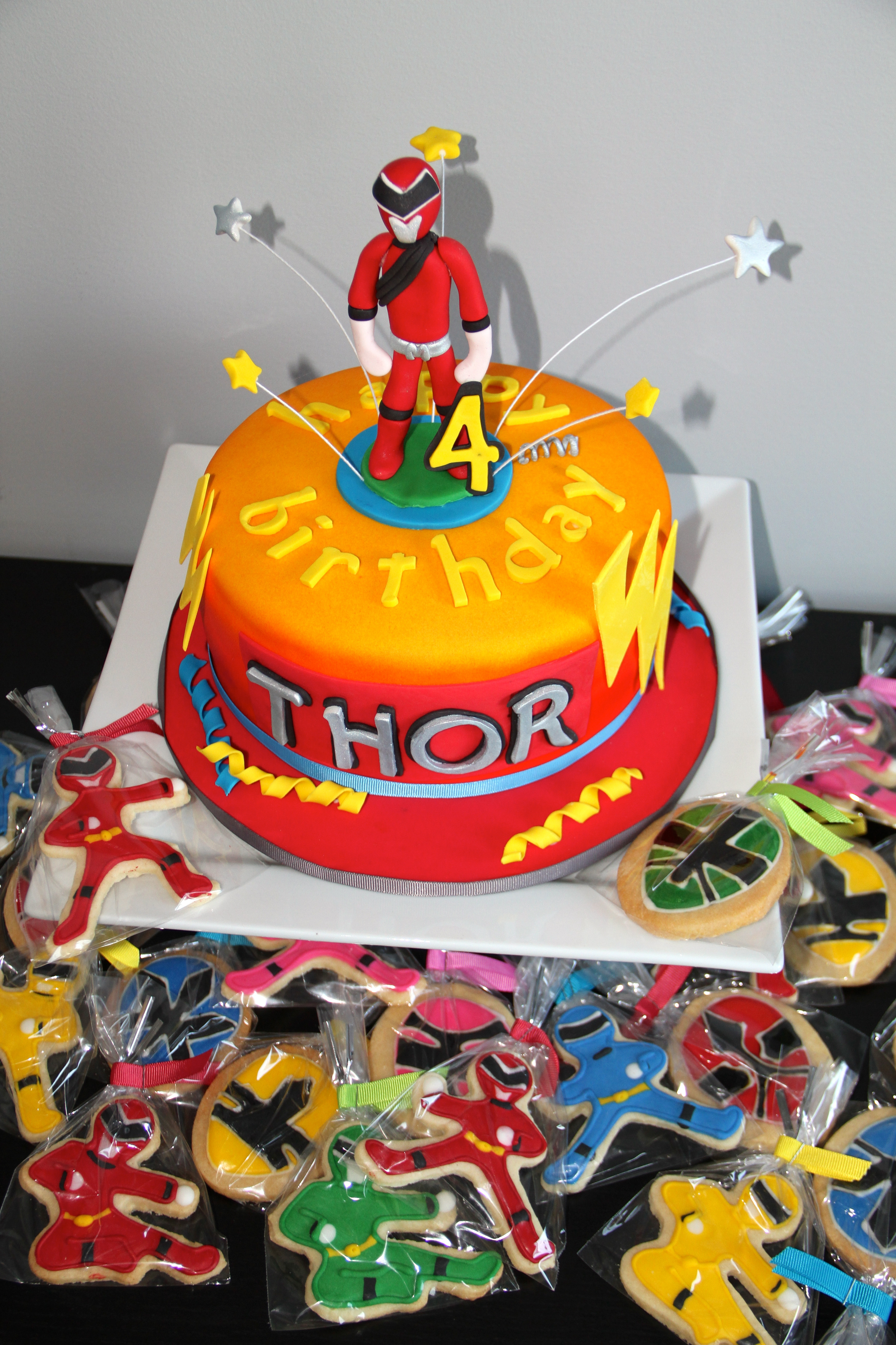 Best ideas about Power Rangers Birthday Cake
. Save or Pin Power Rangers Cake & Cookies Now.