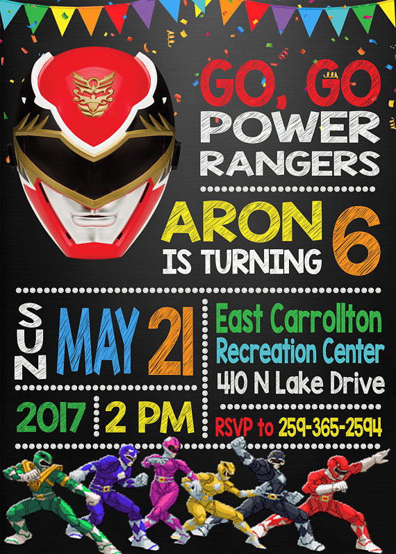 Best ideas about Power Rangers Birthday Invitations
. Save or Pin 13 Power Rangers Party Ideas Pretty My Party Now.