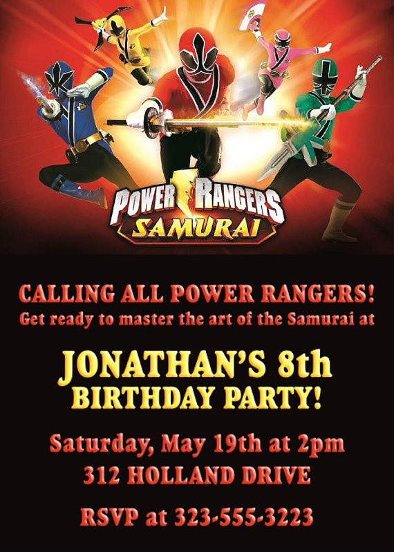 Best ideas about Power Rangers Birthday Invitations
. Save or Pin FREE Printable Power Rangers Birthday Party Invitations Now.