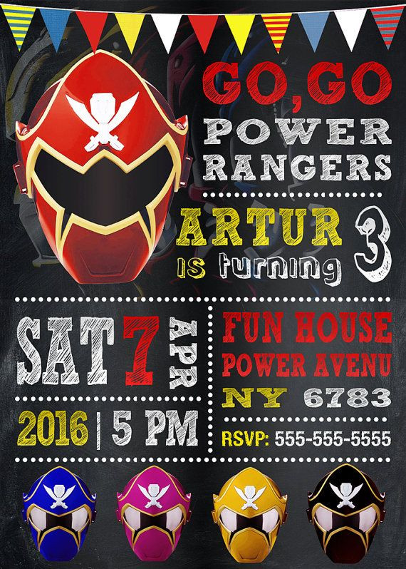 Best ideas about Power Rangers Birthday Invitations
. Save or Pin Power Rangers Invitation Power Rangers Birthday by Now.
