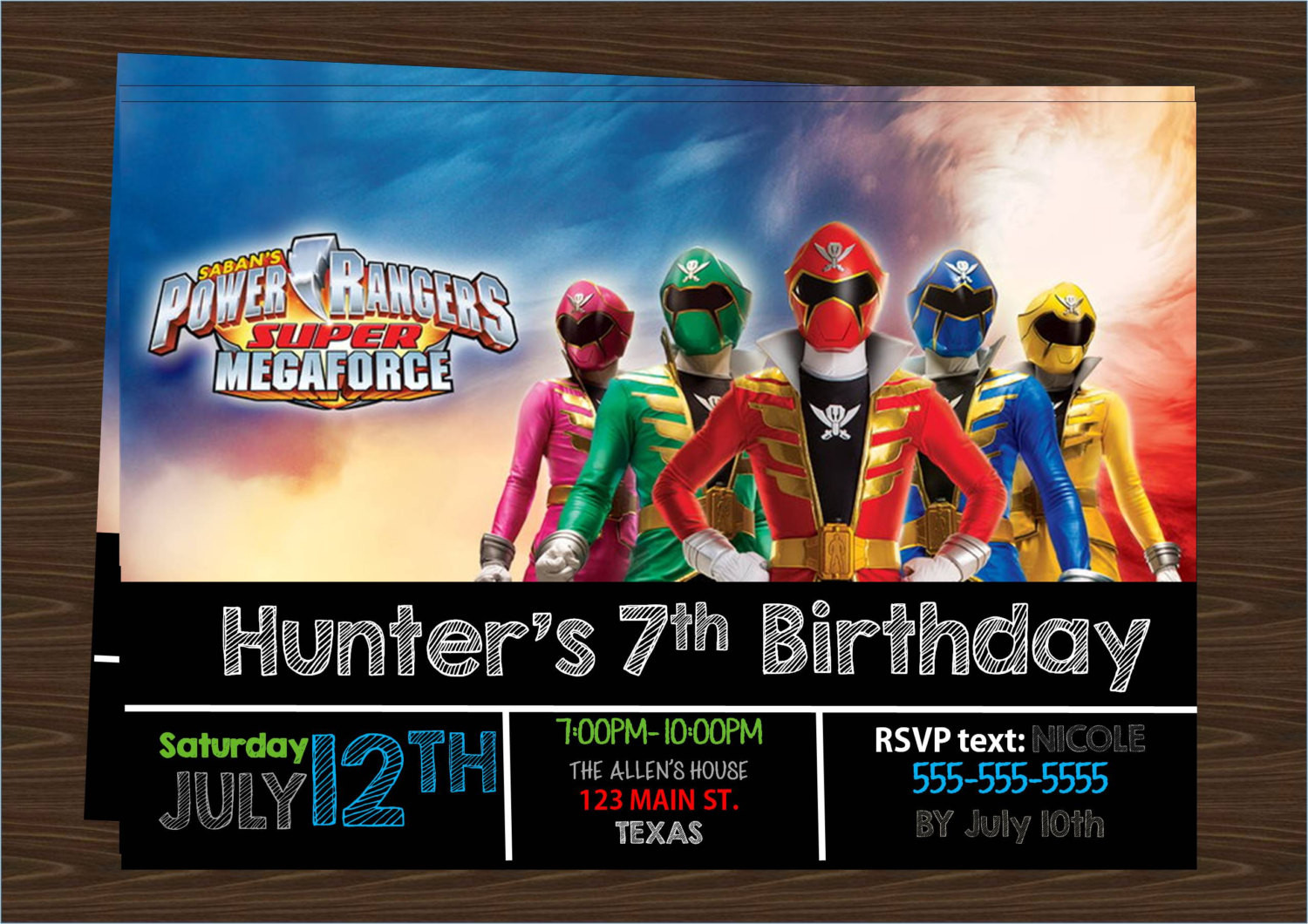 Best ideas about Power Rangers Birthday Invitations
. Save or Pin Power Rangers Invitation printable by LeilaBugs on Etsy Now.