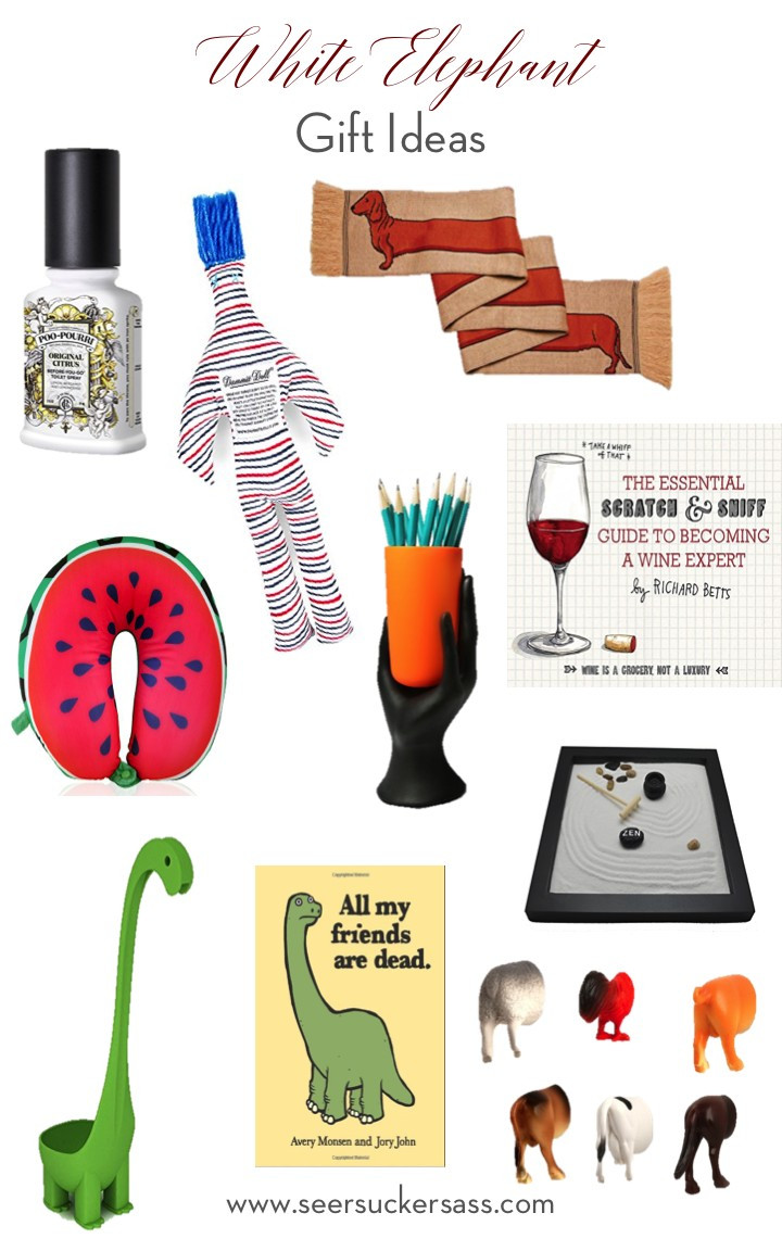 Best ideas about Practical White Elephant Gift Ideas
. Save or Pin White Elephant Gift Guide Seersucker Sass Now.
