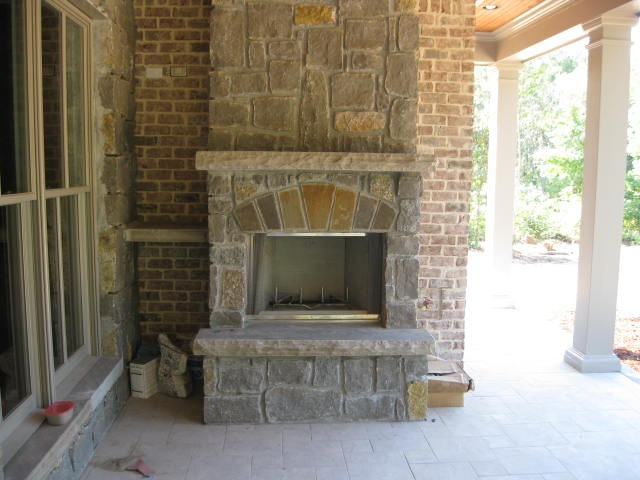 Best ideas about Prefab Outdoor Fireplace
. Save or Pin Outdoor prefab wood burning fireplace under construction Now.