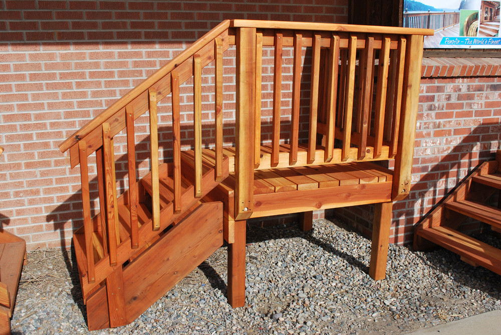 Best ideas about Premade Deck Stairs
. Save or Pin Deck & Stair — The Redwood Store Now.