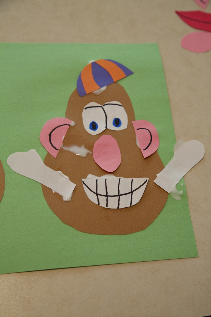 Best ideas about Preschool Arts And Craft
. Save or Pin Toddler Craft Activity Mr Potato Head Now.