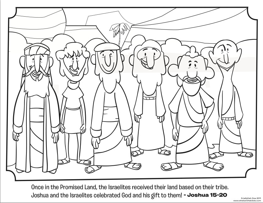 Best ideas about Preschool Coloring Sheets About The 12 Spies
. Save or Pin 12 Tribes Bible Coloring Pages Now.