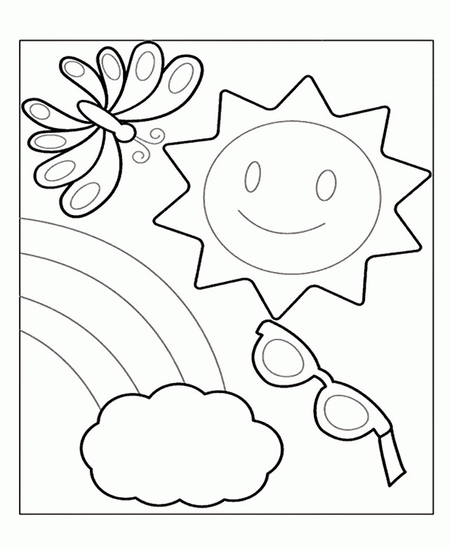 Best ideas about Preschool Coloring Sheets For Summer
. Save or Pin Free Preschool Summer Coloring Pages Coloring Home Now.