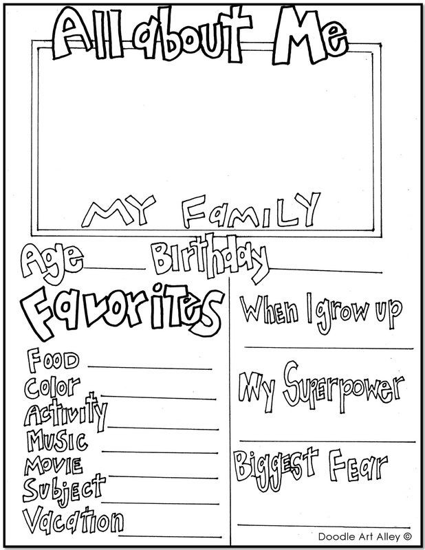 Best ideas about Preschool Coloring Sheets Getting To Know Me
. Save or Pin Back to School Printable Classroom Doodles Now.