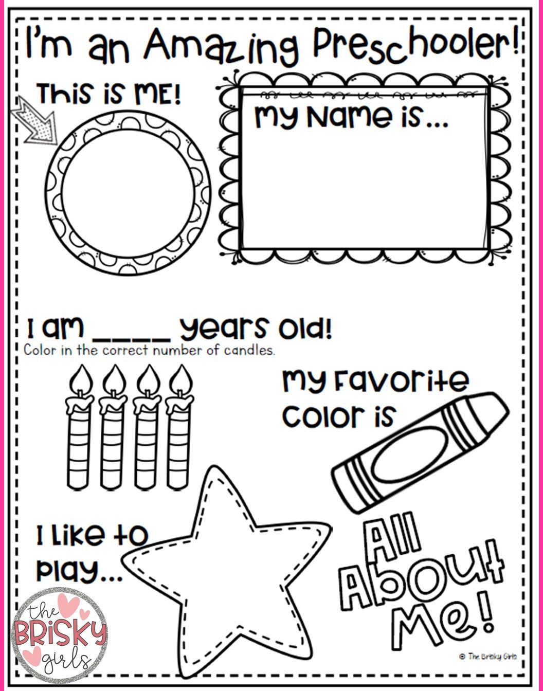 Best ideas about Preschool Coloring Sheets Getting To Know Me
. Save or Pin All About Me Beginning of the Year Activities Now.