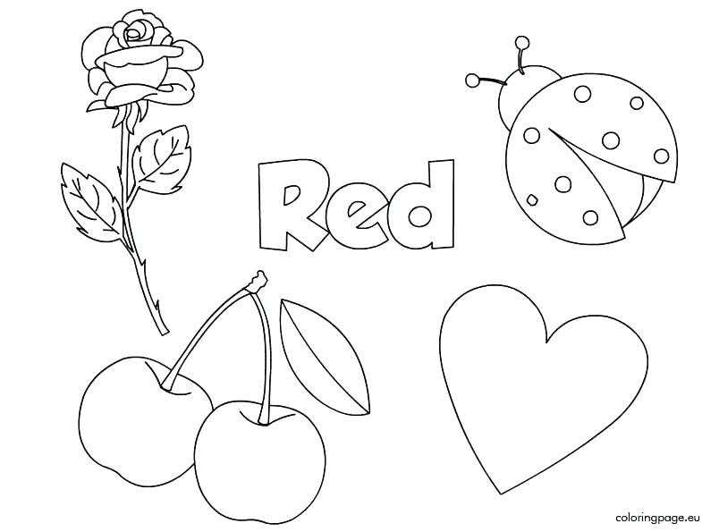 Best ideas about Preschool Coloring Sheets Red
. Save or Pin Things That Are Red Coloring Pages at GetColorings Now.