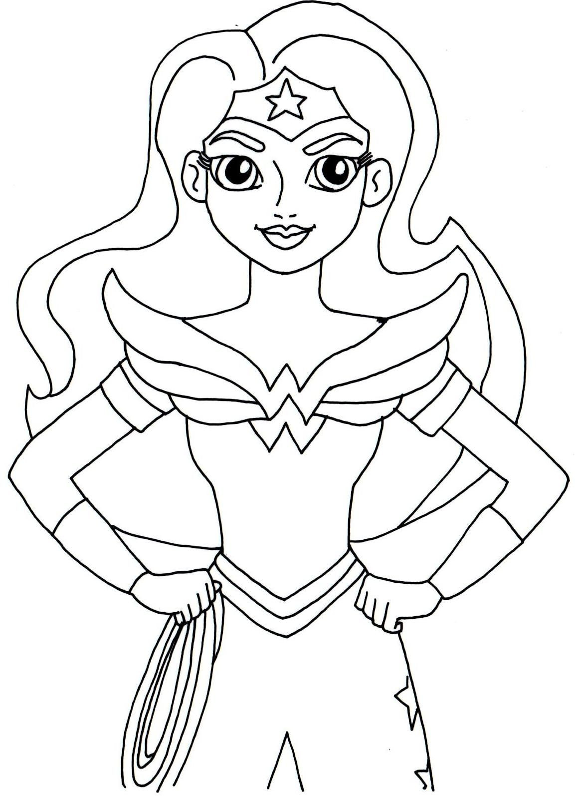 Best ideas about Preschool Coloring Sheets Super Heros
. Save or Pin Free printable super hero high coloring page for Wonder Now.