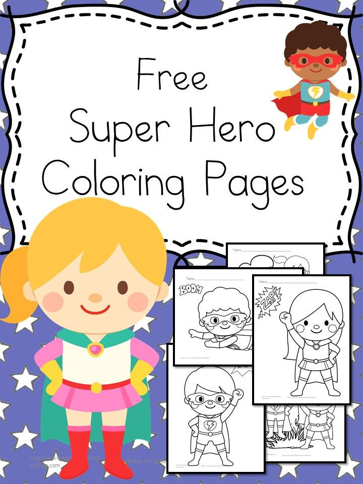 Best ideas about Preschool Coloring Sheets Super Heros
. Save or Pin Free Superheroes Coloring Pages Now.