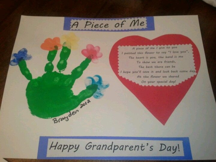 Best ideas about Preschool Graduation Gift Ideas From Grandparents
. Save or Pin Grandparent s day craft from my preschoolers Now.